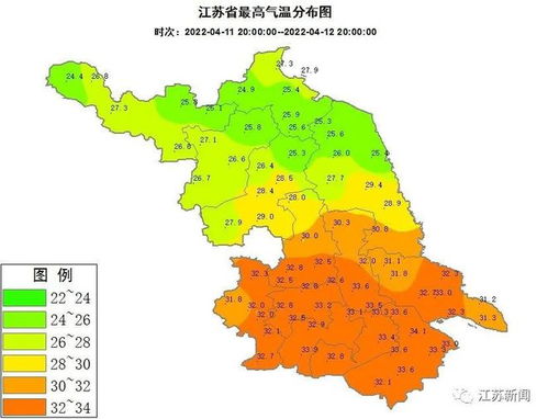 江苏明日天气24小时预报，冷空气携小雨袭扰，出行需带伞
