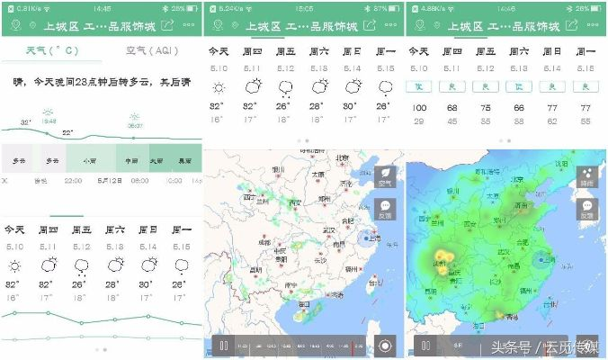 彩云天气自动定位，让天气信息精准触达你的每一寸生活